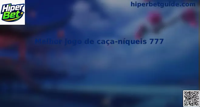 Imagem em largura completa do Melhor jogo de caça-níqueis 777