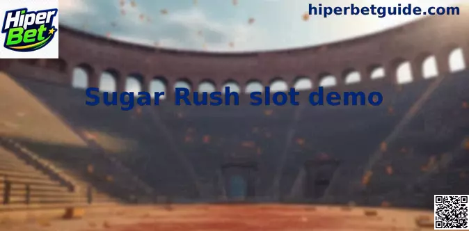 Imagem ampla do Sugar Rush slot demo para consulta de recursos visuais