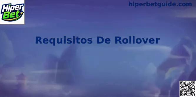 Requisitos de Rollover nas Apostas Online