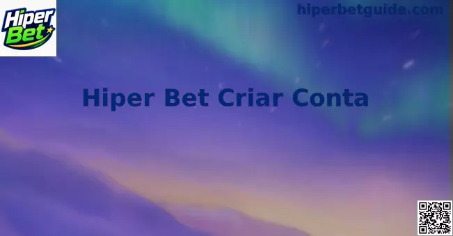 Interface de Cadastro da Hiper Bet