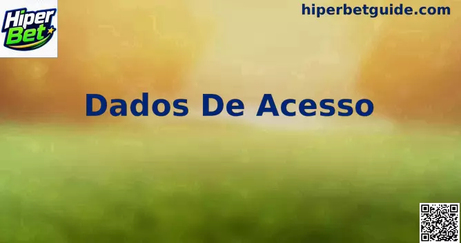 Interface de segurança dos Dados de Acesso Hiper Bet