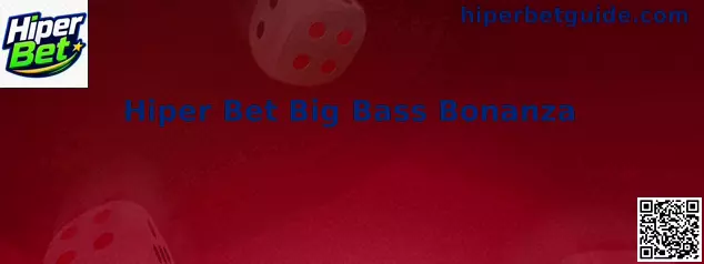 Interface temática do jogo Hiper Bet Big Bass Bonanza