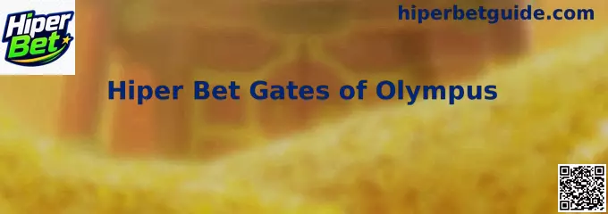 Tela ilustrativa do jogo Hiper Bet Gates of Olympus