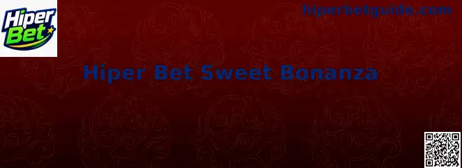 Interface temática do Hiper Bet Sweet Bonanza