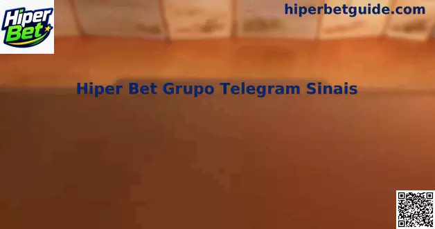 Hiper Bet Grupo Telegram Sinais