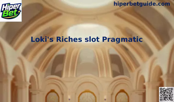 Tela ilustrativa do Loki's Riches slot Pragmatic com temática de mitologia nórdica